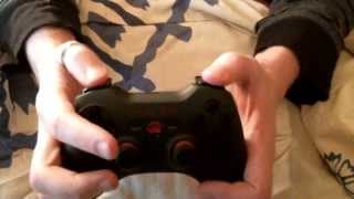 DreamGEAR Phenom PS3 controller unboxing