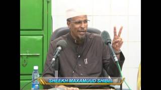 Cudur walba waxa uu leeyahay daawo waxaan ka'aheen labo || Sheikh Shibli