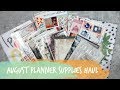 august planner supplies haul! • ft. scribble prints co, sticky essentials, crafty banana, & more!