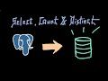 Understanding SQL using PostgreSQL - Statements I - SELECT, COUNT & DISTINCT