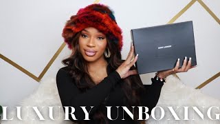 LUX BAG UNBOXING + FIRST IMPRESSIONS | YSL MEDIUM ENVELOPE BAG