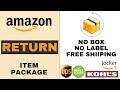 How to return an Amazon item - 2023