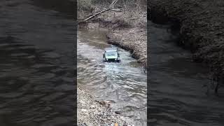 SCX6 Jeep Rubicon ￼ Water-test