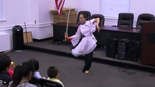 NYCCC Celebrates Moon Festival 2018 @ Brooklyn Sunset Park Library - Classical Sword Dance