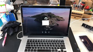 MacBook Pro 2014 15inch A1398 バッテリー スピーカー交換修理