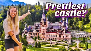 Romania's PRETTIEST Castle | Sinaia, Romania Travel Vlog - Peles Castle, Cota 2000, & Transylvania!
