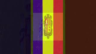 15.8.2023 Metamorphosis´s of Flags 30 #shorts #andorra into #spain #espagne #silentflags