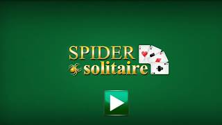 How to play Spider Solitaire (1 suit)
