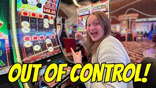 This Las Vegas Slot Machine Would NOT STOP Paying Me! Must Watch!