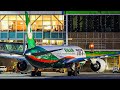 (4K) First EVA Air 787 & Other Evening Arrivals | Plane Spotting at Vancouver YVR