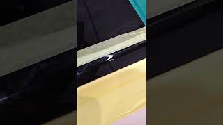 腐食した黒いメッキモール磨き Window Molding Polish : Mercedes GLC 43