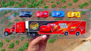 Mencari dan Unboxing Review l Mobil Mobilan Lightning McQueen RC Car | Monster Truck Royo McQueen