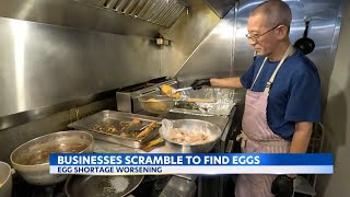 Egg shortage leaves Hawaii businesses undercooked