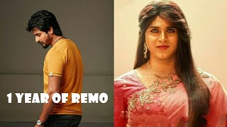 1 year of 'Remo celebration' from sivakarthikeyan fans | Remo 24AM studios 1st year