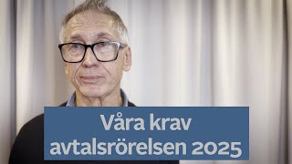 Avtalsrörelsen under våren 2025