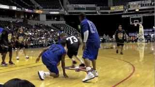 The Professor shakes NBA player George Hill & shuts down game