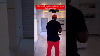 Khaligraph Jones  showing his newly built mansion #khaligraphjones #kenya #world #music #god