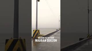 Walking in the rain in Mauban Quezon #walkingtour #quezonprovince #maubanquezon #travelphilippines