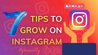 Instagram organic growth - How to gain Instagram followers organically 2020 | Grow Fastly