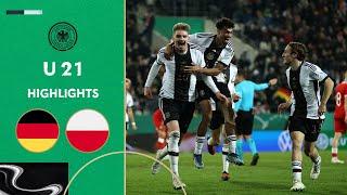 Late double strike! U21 turns the game against Poland | Germany vs. Poland 3-1 | U 21-EURO Qualifier