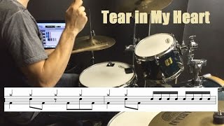 Twenty One Pilots Drum Tutorial - Tear in My Heart