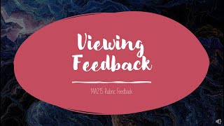 MA215 Viewing Feedback