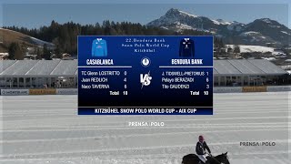 Snow Polo World Cup Kitzbühel - Livestream - AIX Cup - Casablanca vs. Bendura Bank