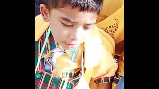 Cute boy Anmol is going first day of school 🎒🥰l #shorts #shortsvideo #nishaanmolvlogs #dailyvlogs