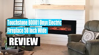 Touchstone 80001 Onyx Electric Fireplace 50 Inch Wide - Review 2022