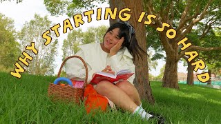 Getting Started ⭐ the psychology \u0026 paralysis of the blank page