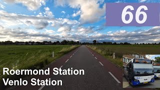 Arriva Lijn 66: Roermond Station - Venlo via Reuver | Arriva Limburg | Arriva 9021 | 2024