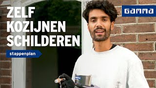 Houten kozijnen schilderen: in 8 stappen | Buitenklussen | GAMMA