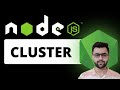 How to scale NodeJs applications using the cluster module.