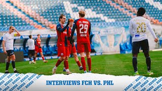 🎤Interviews nach dem Spiel gegen den 1. FC Phönix Lübeck | Testspiel⚽