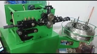 CNC SPRING COILING MACHINE