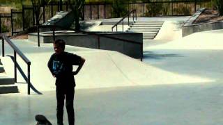 Retarded Kid At Mcdowell Mountain Ranch Skatepark