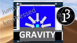 Simulating GRAVITY in Processing | Processing project 1.2