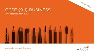WJEC Eduqas GCSE (9-1) Business – overview of the new specification