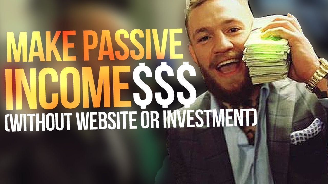 HOW TO MAKE PASSIVE INCOME WITHOUT A WEBSITE OR INVESTMENT! ($200-$300 ...