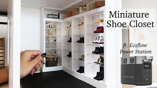 Tutorial for a Dollhouse Shoe Closet (ft. Delta 2 EcoFlow)