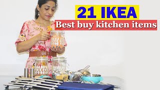 21 IKEA Must-Have Kitchenware Items(HINDI) | IKEA Shopping Haul | IKEA kitchen essentials | IKEA
