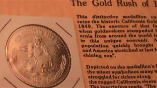 Californian Gold, Marshall's Discovery at Sutters Mill