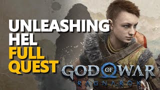 Unleashing Hel God Of War Ragnarok