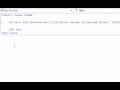 VB.NET - The Save File Dialog AND The Stream Writer - SIMPLE Detailed Tutorial