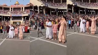Lakshmi Manchu at WagahBorder | Manchu Lakshmi Latest Video | IndiaGlitz Telugu