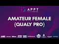 APPT PHUKET OPEN 2024- AMATEUR FEMALE (QUALY PRO)-Mae Ng / H. Al-Mussally VS Wongsajan / K. Delelis