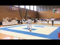 関東学生空手道選手権大会　男子準決勝 宮崎選手vs中村選手 帝京大学