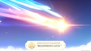 Is Beginner's Luck REAL in Genshin impact?