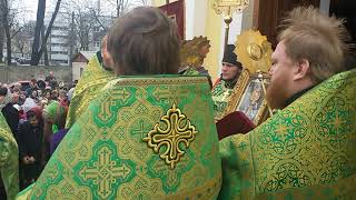 Крестный ход. Св.Алексеевский храм г.Одессы