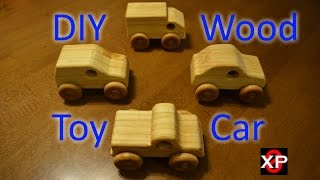 DIY Wooden Toy Cars